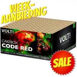 Huisman Vuurwerk Code Red Weekaanbieding aanbieding