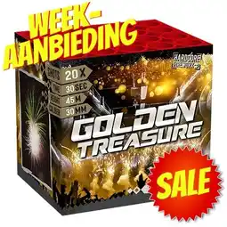 Huisman Vuurwerk Golden Treasure Weekaanbieding aanbieding