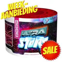 Huisman Vuurwerk Ultra Stars Weekaanbieding aanbieding