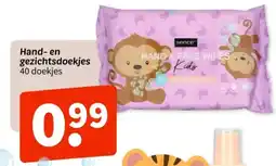 Wibra Hand en gezichtsdoekjes aanbieding