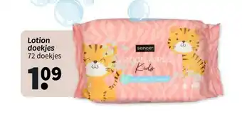 Wibra Lotion doekjes aanbieding
