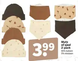 Wibra Muts of sjaal 2-pack aanbieding