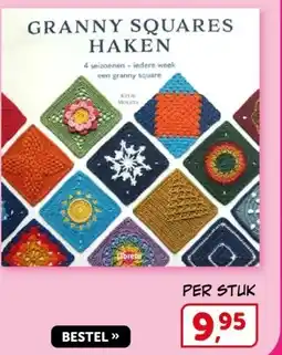 Boekenvoordeel GRANNY SQUARES HAKEN aanbieding