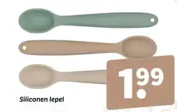 Wibra Siliconen lepel aanbieding