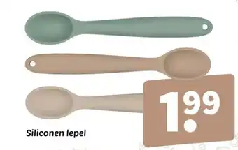 Wibra Siliconen lepel aanbieding