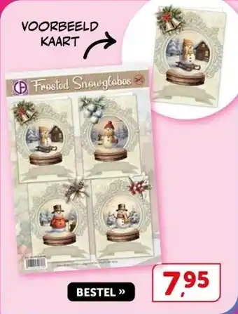 Boekenvoordeel Frosted Snowglobos aanbieding