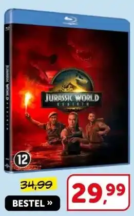 Boekenvoordeel JURASSIC WORLD aanbieding