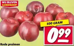Nettorama Rode pruimen aanbieding