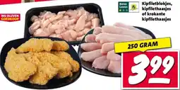 Nettorama Kipfiletblokjes, kipfilethaasjes of krokante kipfilethaasjes aanbieding