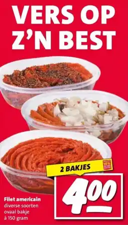 Nettorama Filet americain aanbieding