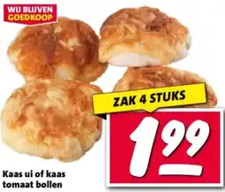 Nettorama Kaas ui of kaas tomaat bollen aanbieding