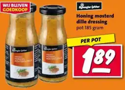 Nettorama Honing mosterd dille dressing aanbieding