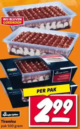 Nettorama Tiramisu aanbieding