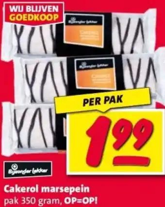 Nettorama Cakerol marsepein aanbieding