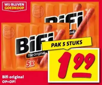 Nettorama Bifi original aanbieding