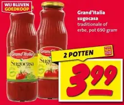 Nettorama Grand'Italia sugocasa aanbieding