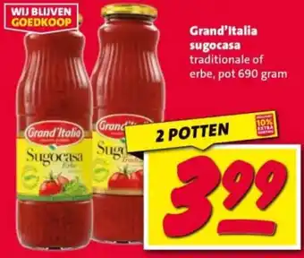 Nettorama Grand'Italia sugocasa aanbieding