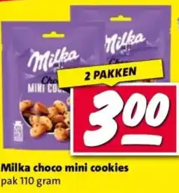Nettorama Milka choco mini cookies aanbieding