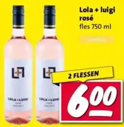 Nettorama Lola + luigi rosé aanbieding