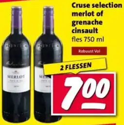 Nettorama Cruse selection merlot of grenache cinsault aanbieding