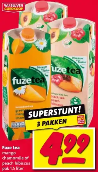 Nettorama Fuze tea aanbieding