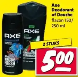 Nettorama Axe Deodorant of Douche aanbieding