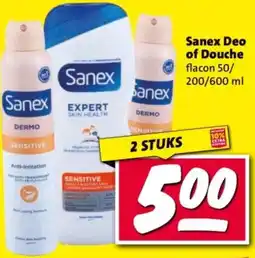 Nettorama Sanex Deo of Douche aanbieding