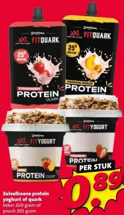 Nettorama Zuivelhoeve protein yoghurt of quark aanbieding