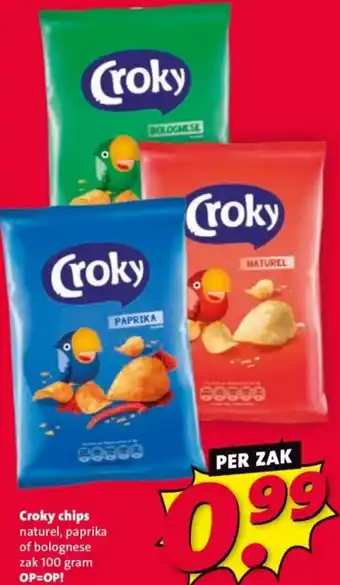 Nettorama Croky chips aanbieding