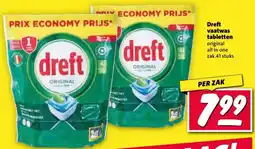 Nettorama Dreft vaatwas tabletten aanbieding