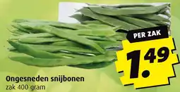Boni Ongesneden snijbonen aanbieding