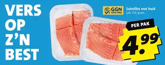 Boni Zalmfilet met huid aanbieding
