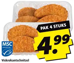 Boni Viskrokantschnitzel aanbieding