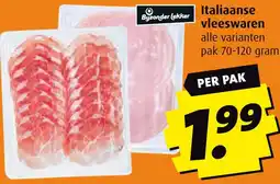 Boni Italiaanse vleeswaren aanbieding