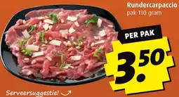 Boni Rundercarpaccio aanbieding