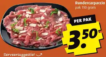 Boni Rundercarpaccio aanbieding
