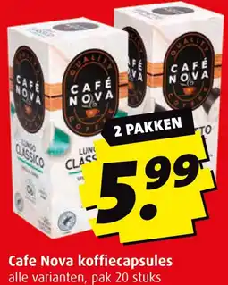 Boni Cafe Nova koffiecapsules aanbieding