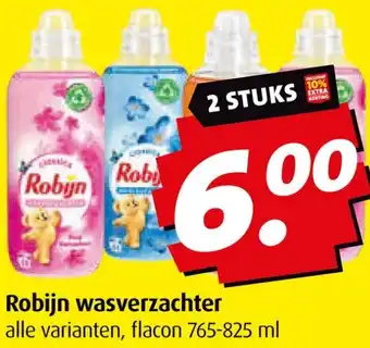 Boni Robijn wasverzachter aanbieding
