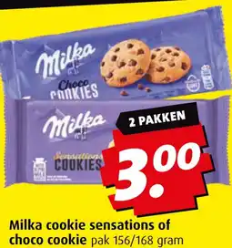 Boni Milka cookie sensations of choco cookie aanbieding