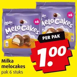 Boni Milka melocakes aanbieding