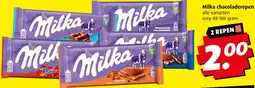 Boni Milka chocoladerepen aanbieding