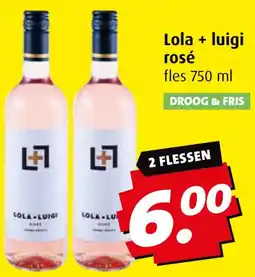 Boni Lola + luigi rosé aanbieding