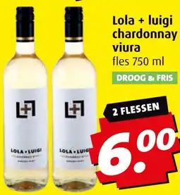 Boni Lola + luigi chardonnay viura aanbieding