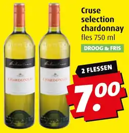 Boni Cruse selection chardonnay aanbieding