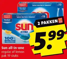 Boni Sun all-in-one aanbieding