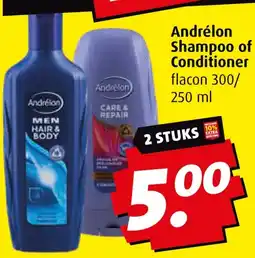 Boni Andrélon Shampoo of Conditioner aanbieding