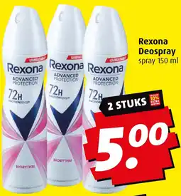 Boni Rexona Deospray aanbieding