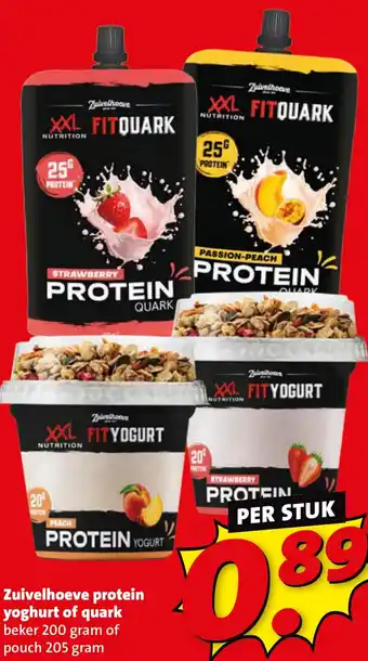 Boni Zuivelhoeve protein yoghurt of quark aanbieding
