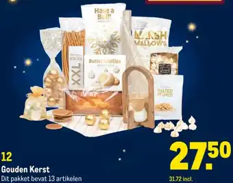 Makro Gouden Kerst aanbieding