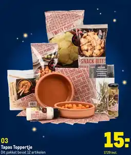Makro Tapas Toppertje aanbieding